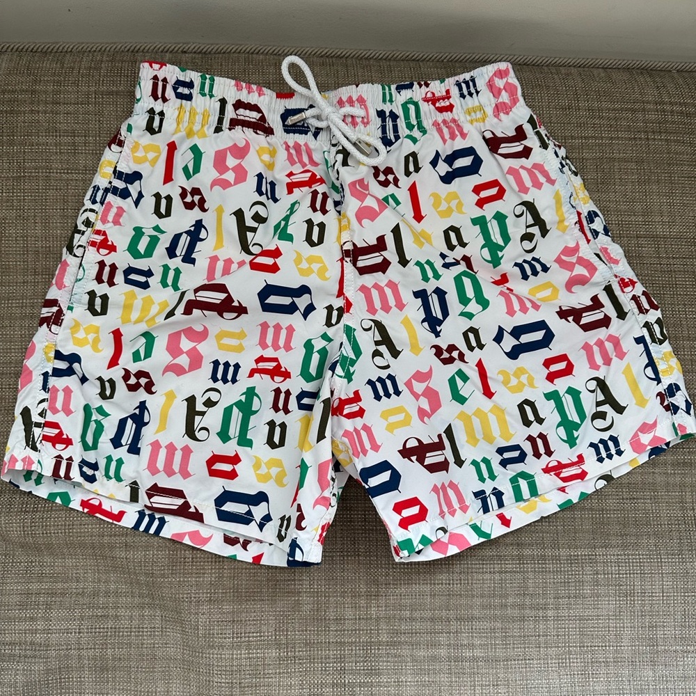 Palm Angels x Vilebrequin Swim shorts